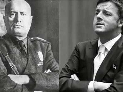 Mussolini non arrivò mai a tanto: Renzi minaccia il presidente del Senato Grasso.