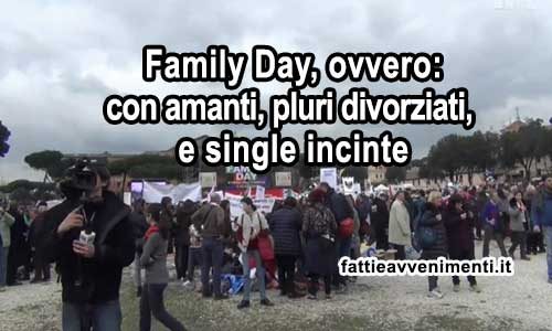 Family Day: i “diversamenti corretti”