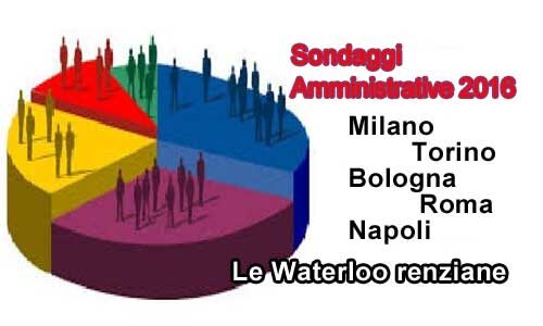 Milano, Torino, Bologna, Roma e Napoli: le Waterloo di Renzi