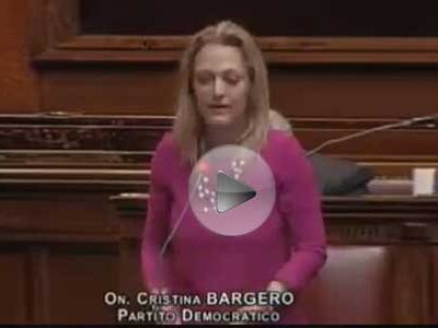 Cristina Bargero del PD: “L’acqua pubblica non è un bene pubblico”