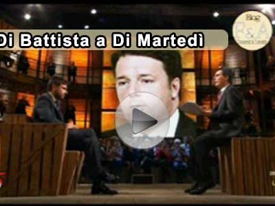 Giovanni Floris Vs Alessandro Di Battista a “Di martedì”: intervista integrale