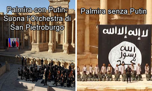 Siria. L’Isis continua a distruggere Palmira, ma il problema per l’Occidente sono Putin e Trump