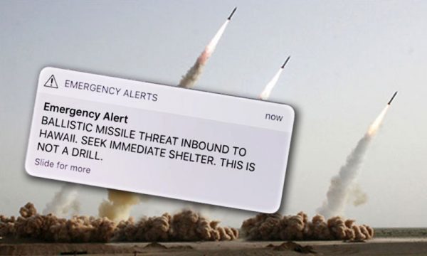 Panico alle isole Hawaii: messaggio preannuncia l’arrivo di un missile, ma era un errore
