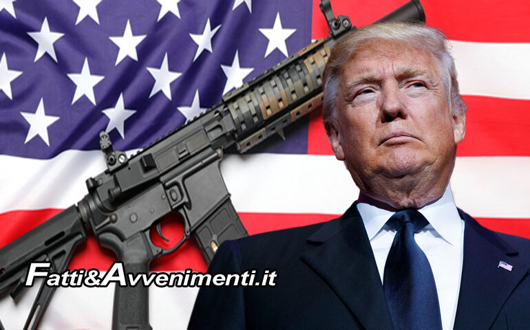 USA, libero commercio delle armi, Trump: stop ai bump – stock