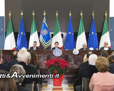 Conferenza stampa di fine anno del Premier Conte: “Manovra scritta in Italia, noi non siamo con le lobby”