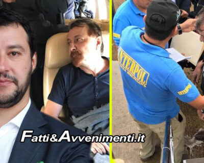 Decollato l’aereo che porterà Battisti in Italia, Salvini: “Finirà la sua vita in galera” – FOTO