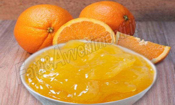 Crema all’arancia senza uova e latte