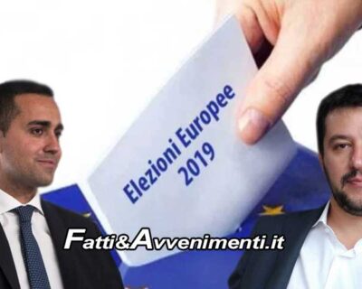 Sondaggio Elezioni Europee. Lega 2° partito, i 5Stelle raddoppiano i seggi, il PD li dimezza e Forza Italia evapora