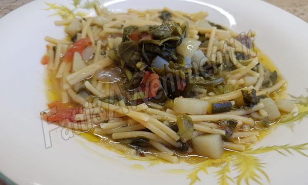 Pasta con i tenerumi – Ricetta siciliana