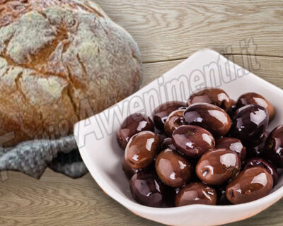 Olive nere siciliane “dolci” conservate con bicarbonato e sale
