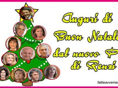 Il nuovo PD di Renzi augura un Buon Natale!