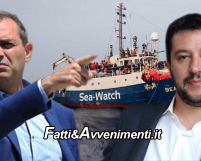 Migranti. De Magistris: “Pronti ad accogliere la SeaWatch”, Salvini: “Porti restano chiusi, se non ti piace dimettiti”