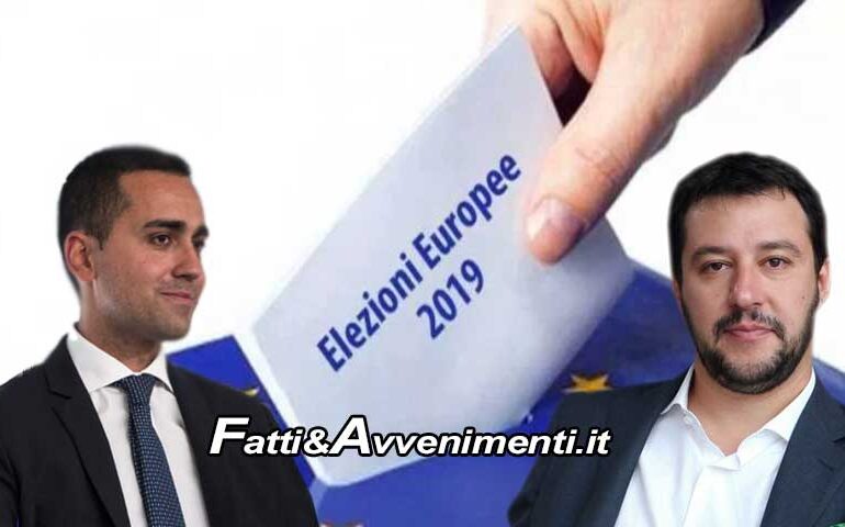 Sondaggio Elezioni Europee. Lega 2° partito, i 5Stelle raddoppiano i seggi, il PD li dimezza e Forza Italia evapora